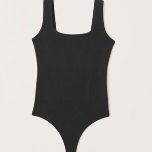 Abercrombie Cotton Blend Seamless Fabric Tank Bodysuit
